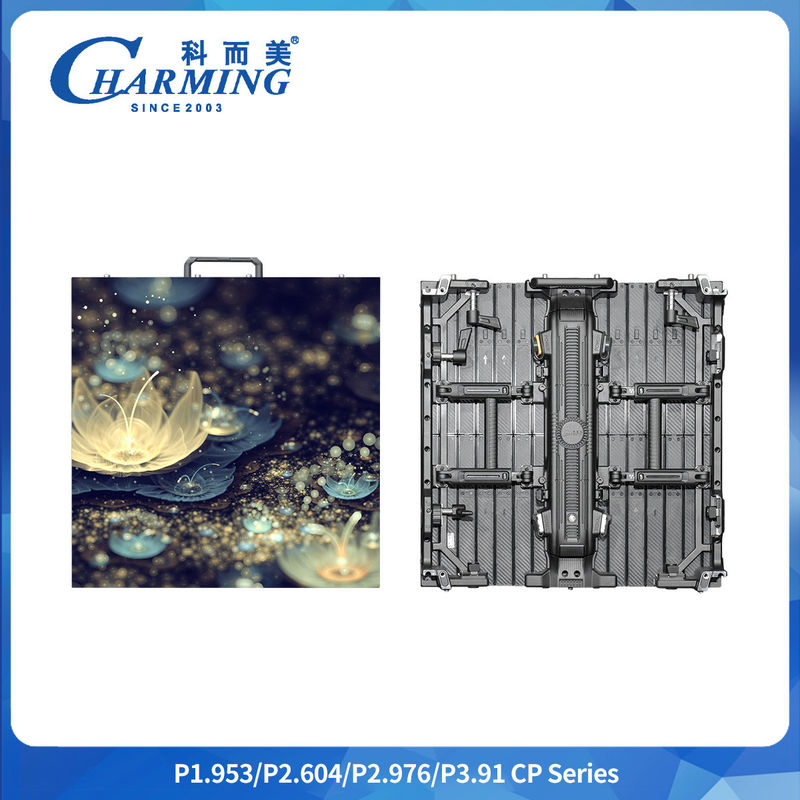 Bentuk Variabel P2.6/2.98/3.91 CP Series 14-16bit Indoor LED Video Wall Dengan Dual Backup Network Ports