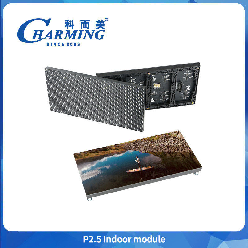 800 CD/m2 Charming HD P2.5 Indoor Led Modules Besar Full Color 16bit P2 P3 P4 P5 Indoor Video Advertising Board