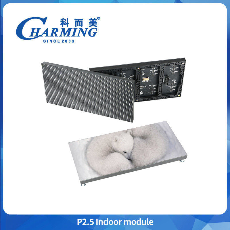 Brand New P2.5 4k 320x160mm Lampu Eksposur Panggung Panel Latar Belakang Modul Led Digital Indoor Layar