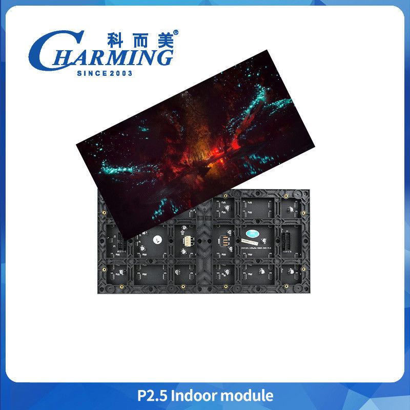 Modul Dalam Ruangan Led P2.5 Mulus Tingkat Segar Tinggi 4K Pengoperasian Kebisingan Ultra Rendah