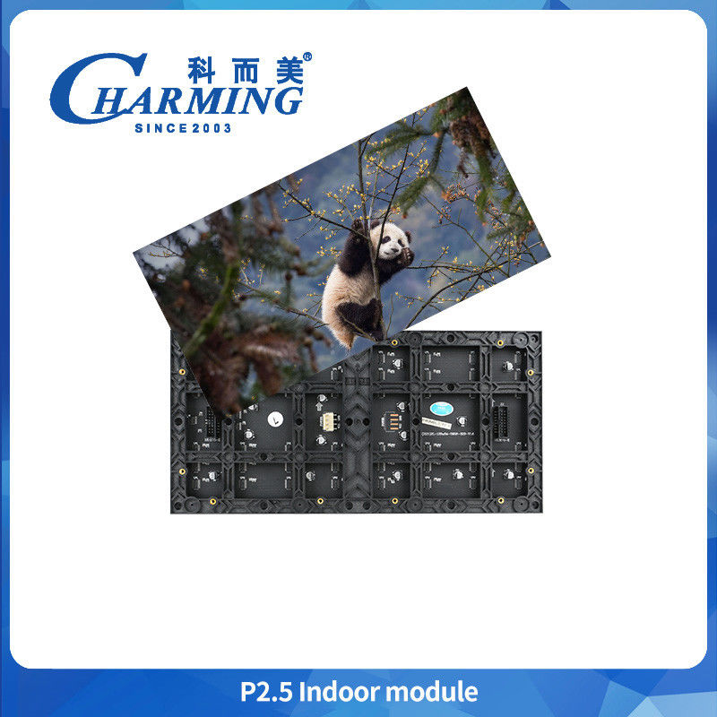 Pengiriman cepat 3-5 hari 320x160 P2.5 Full Color Indoor Led Module Wall Untuk Rgb led video wall Indoor Solid Installation