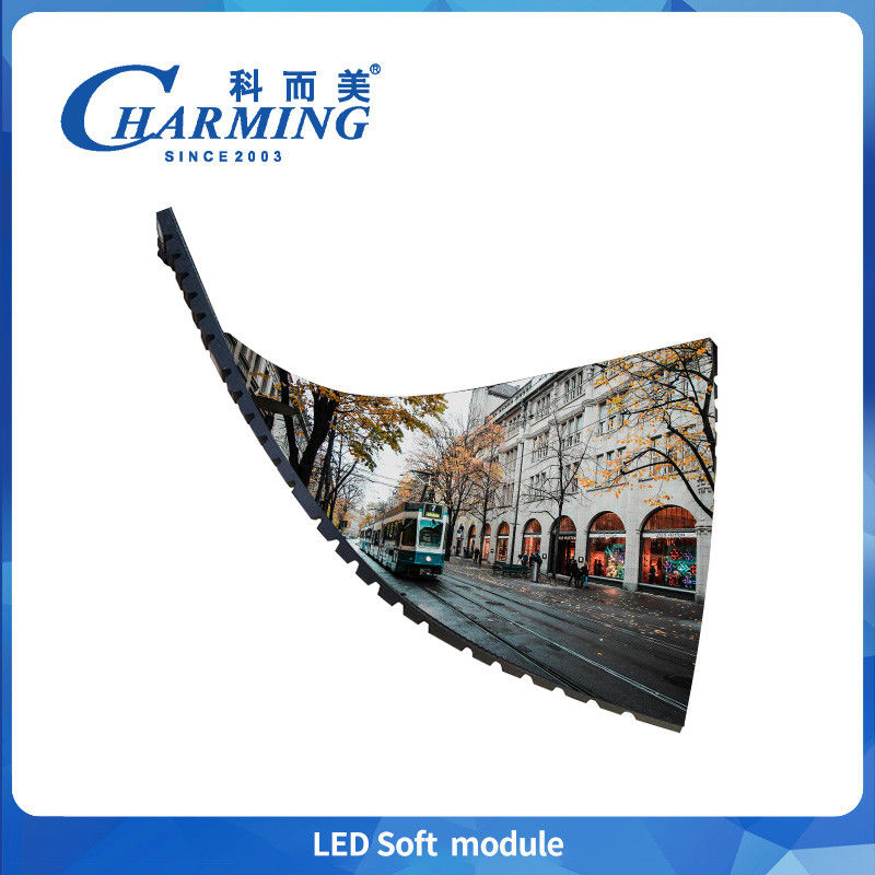 320x160mm terbaru P2/P2.5/P3/P3.076/P4 Soft Indoor Fixed Module 220V HD Pre Maintenance 3D Led Module Untuk Iklan