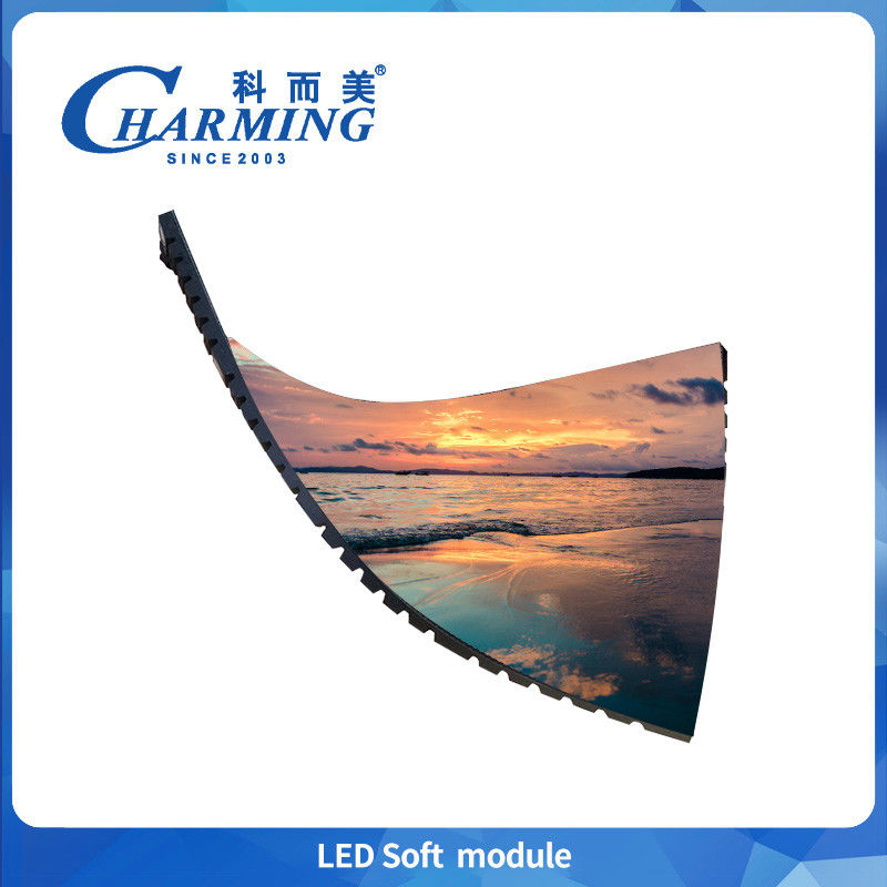 Harga PabrikP1.86/P2/2.5/P3/P4Led Soft Module display screen IP40 240*120MM/320*160MMEmenyimpan energi umur panjang