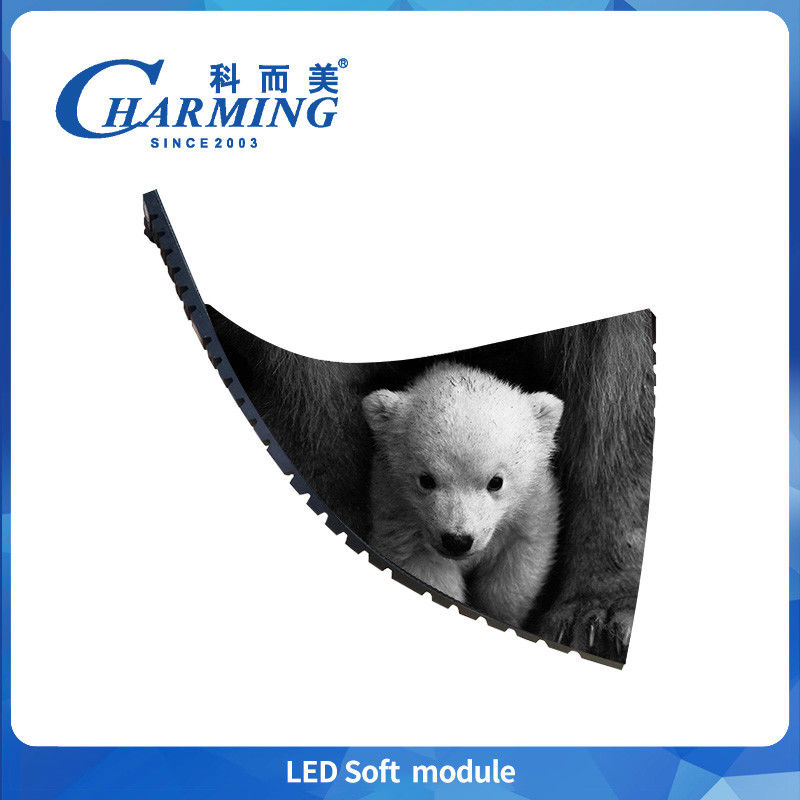 Led Soft Module Indoor Screen Vedio Wall Display Refresh Rate Tinggi Lampu Tampilan Perencanaan Acara
