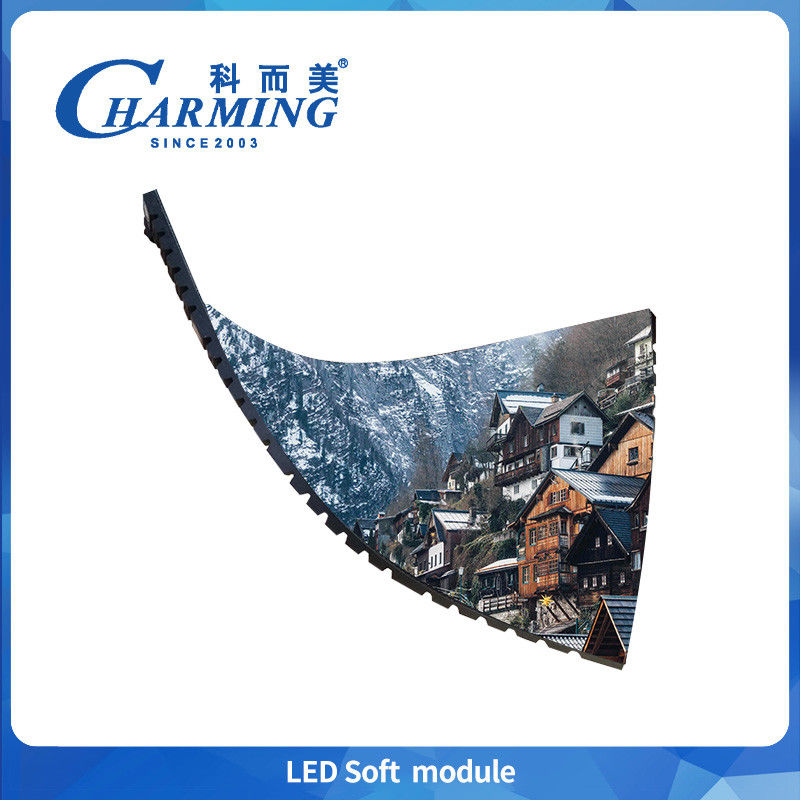 P1.86/P2/2.5/P3LED Layar Tampilan Soft Module, Layar Lunak Indoor IP40 240*120mm/320*160mm
