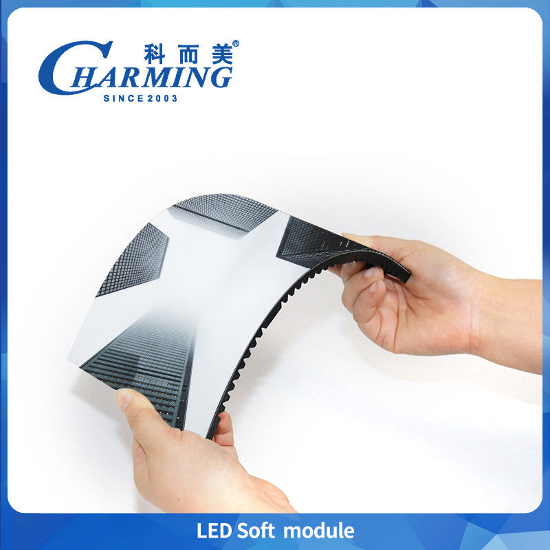Produk Populer P1.86/P2/P2.5/P3.076 Indoor Led Soft Module 220v 4k Led Flexible Display Untuk Bar / Pernikahan