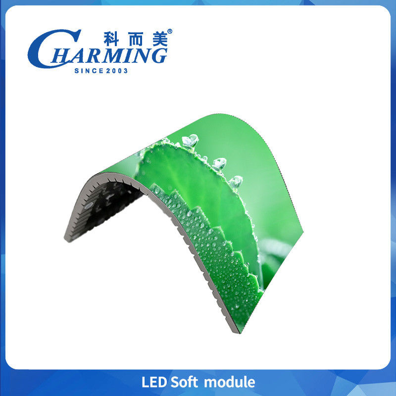 Indoor Smd Full Color Led Screen P2 P2.5 P3 P4 Panel Led Fleksibel Rgb Curved Flexible Led Board Soft Led Module Untuk Iklan