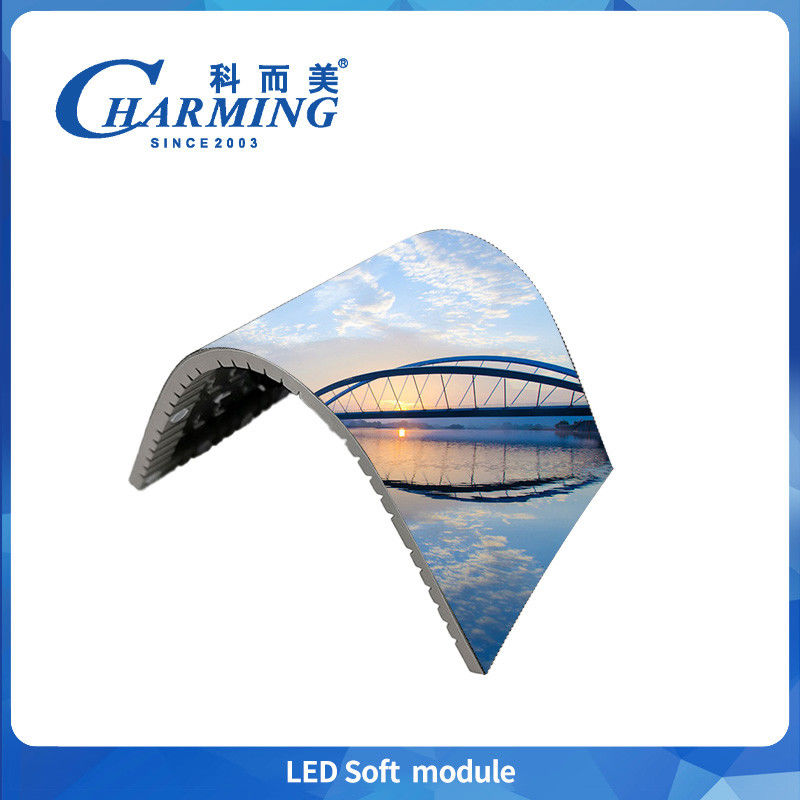 Modul Modul Lembut Indoor P3 Modul Fleksibel Layar LED fleksibel yang dapat diprogram dengan warna lengkap yang dapat disesuaikan