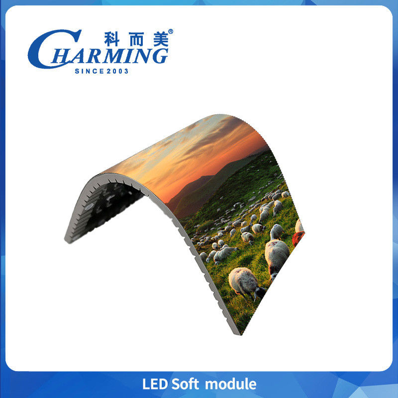 P2/P2.5/P3/P3.076/P4 Indoor Flexiblescreen 320x160mm Led Video Wall 240x120mm Foldable Led Display Screen Untuk Hotel & Bar & Pernikahan