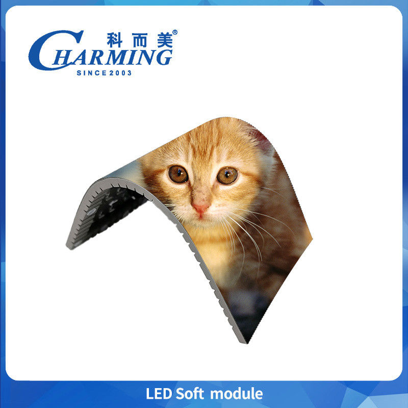 Menarik 7680Hz Tingkat Pembaharuan Tinggi HD Magnetic Module Led P2 P2.5 P3 P3.076 P4 Led Screen Module Indoor Flexible Led Display Screen