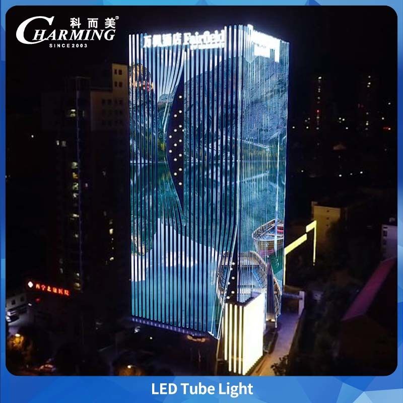 Produk Baru LED MINI TUBE LIGHT-U20 1000*20/500*20MM IP65 Untuk Bangunan Luar Ruangan