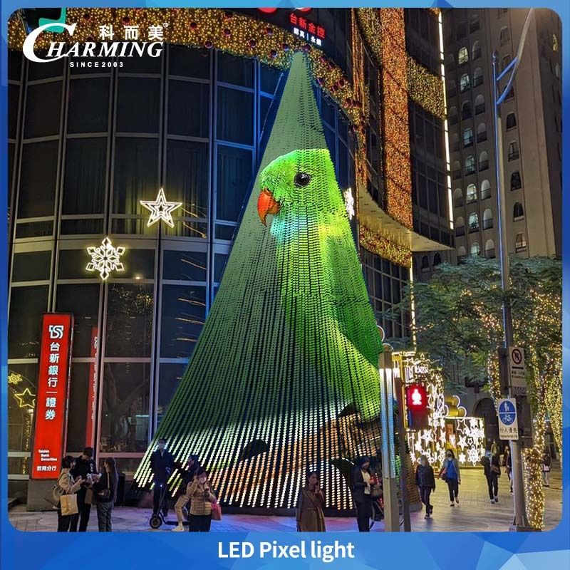 Lampu Pixel LED Tahan Air Luar Ruangan 2025 Daya Rendah Kualitas Tinggi Digunakan untuk Penerangan Luar Ruangan