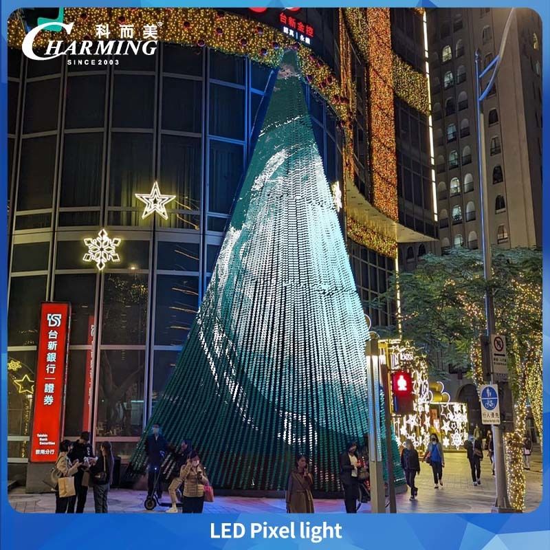 Lampu Pixel LED Luar Ruangan Harga Terbaik Daya Rendah Kecerahan Tinggi Digunakan untuk Bangunan
