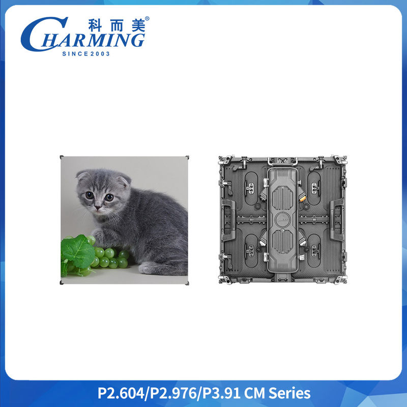 Bebaskan Kreativitas Tak Terhingga P3.91 Layar LED yang dapat melengkung dengan penyesuaian busur ±22.5 ° & perakitan cepat