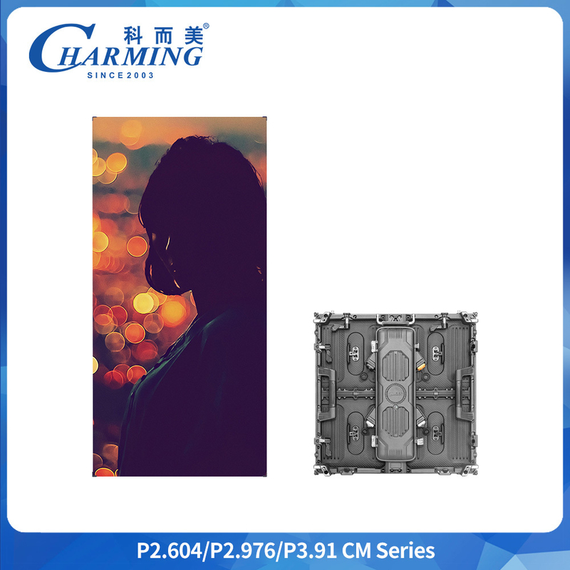 P3.91 Layar LED untuk disewa di luar ruangan 500x500mm IP65 4500CD/m2