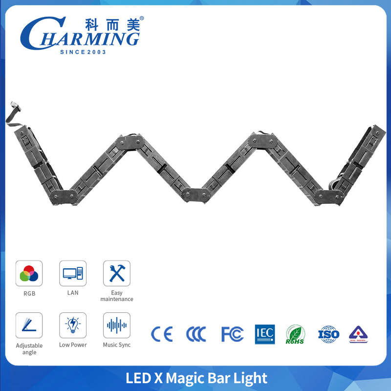 DVI Control RGB Fleksibel Led Magic Bar Light Untuk Hotel Hiburan Lobby Dekorasi