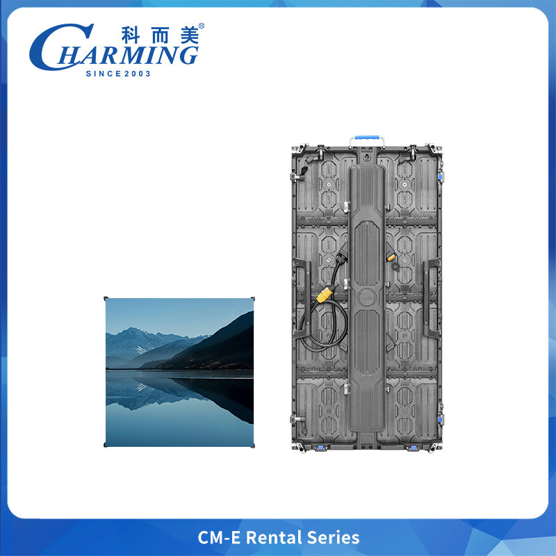 CM-E Series P3.91 Outdoor LED Screen dengan Seamless Splicing & Power Cord Integration untuk Sewa Partai