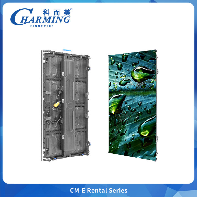 Kekakuan Tinggi Paduan Aluminium Sewa Kabinet Tampilan LED Integrasi Kabel Daya Untuk Acara Panggung Konser