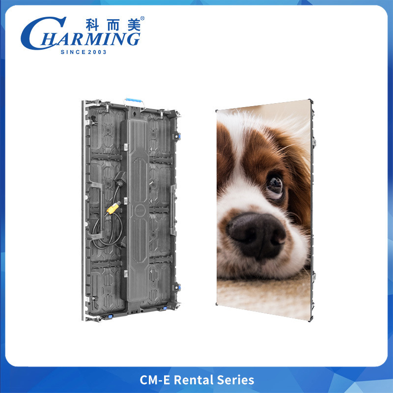 Kabinet Tampilan LED Sewa 79mm Ultra-tipis Integrasi Kabel Daya Untuk Acara Panggung Konser