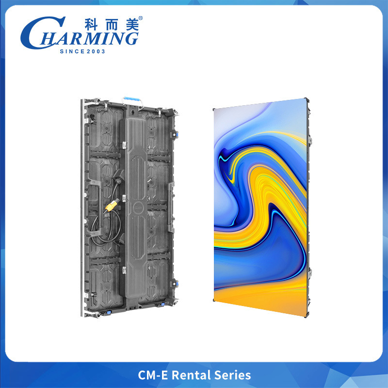 Charming P2.976 Indoor CM-EE Series Waterproof Full Color LED Display Screen untuk Sewa Dengan Aluminium Alloy Cabinet 500x1000mm