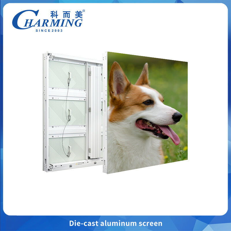 P6.66 Penyewaan Layar LED Luar Ruangan Dengan Arc Splicing & Kecerahan Tinggi Lebih dari 6000 Cd/M2 Korosi-Resistant