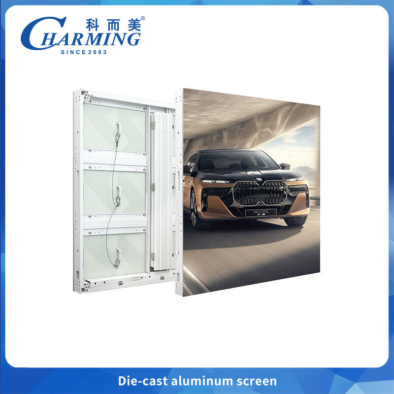 IP65 Outdoor P6 Led Wall Screen Untuk HD Perdagangan Gedung Toko Iklan