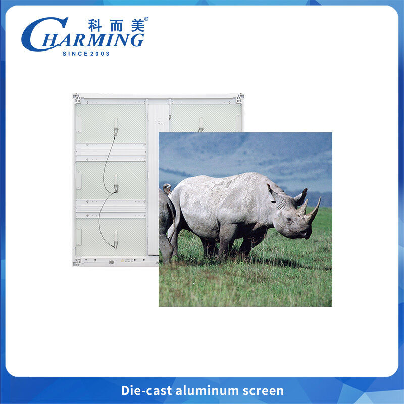 P4.44 Layar LED Aluminium Outdoor Die-Cast - Konstruksi Kontras Tinggi & Perbaikan Depan/Beri