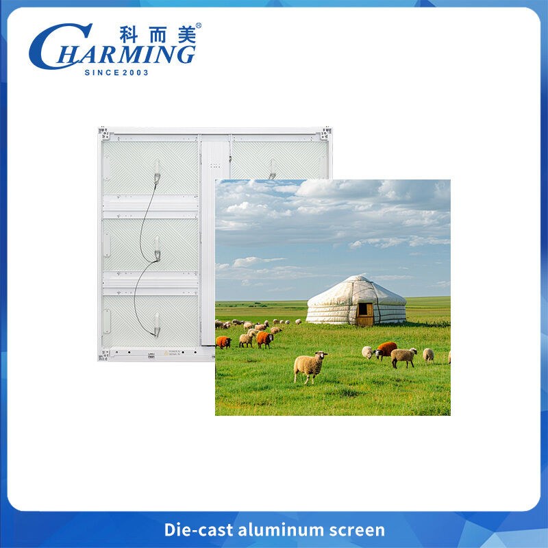 Outdoor All-Aluminium P6.66 LED Screen - IP65 tahan garam Dissipasi panas tinggi Mudah instalasi