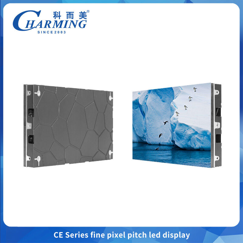 IP40 Aluminium Alloy Cabinet Small Pitch P1.86/P2.5 7680HZ Indoor Led Screen Display Penggunaan untuk ruang pertemuan