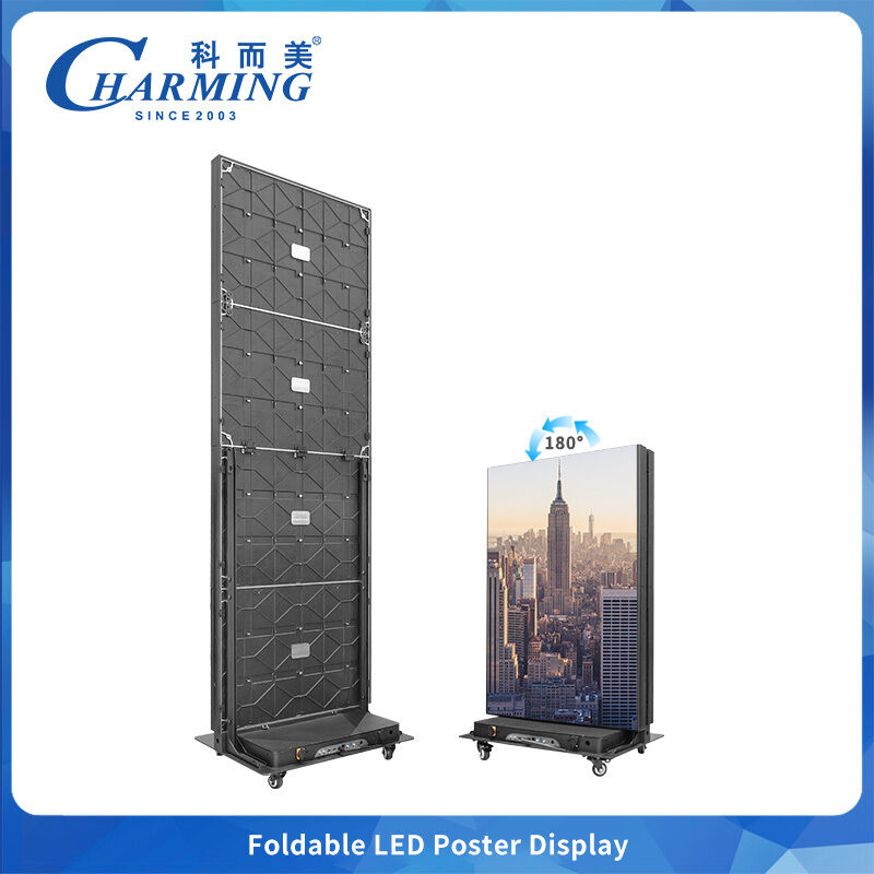 Layar LED Lipat Hemat Ruang P1.86 P2 P2.5 Tampilan Volume Kemasan 25% Lebih Sedikit untuk Panggung Sewaan