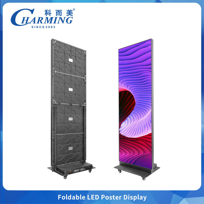Smart Foldable LED Video Wall Display with GOB Protection and Mobile Control Ideal for Professional Event Applications