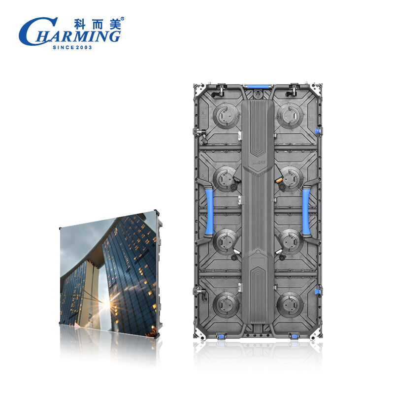 3840Hz Tingkat Pembaharuan Luar Ruang Tinggi P3.91 LED Video Wall dengan Die Cast Aluminium Cabinet dan Desain Ringan 500x1000mm