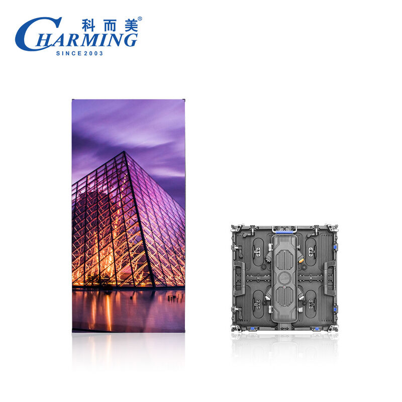 IP65 Waterproof Aluminium Alloy Outdoor LED Video Display dengan Refresh Rate 7680Hz P2.98/P3.91 Layar Iklan
