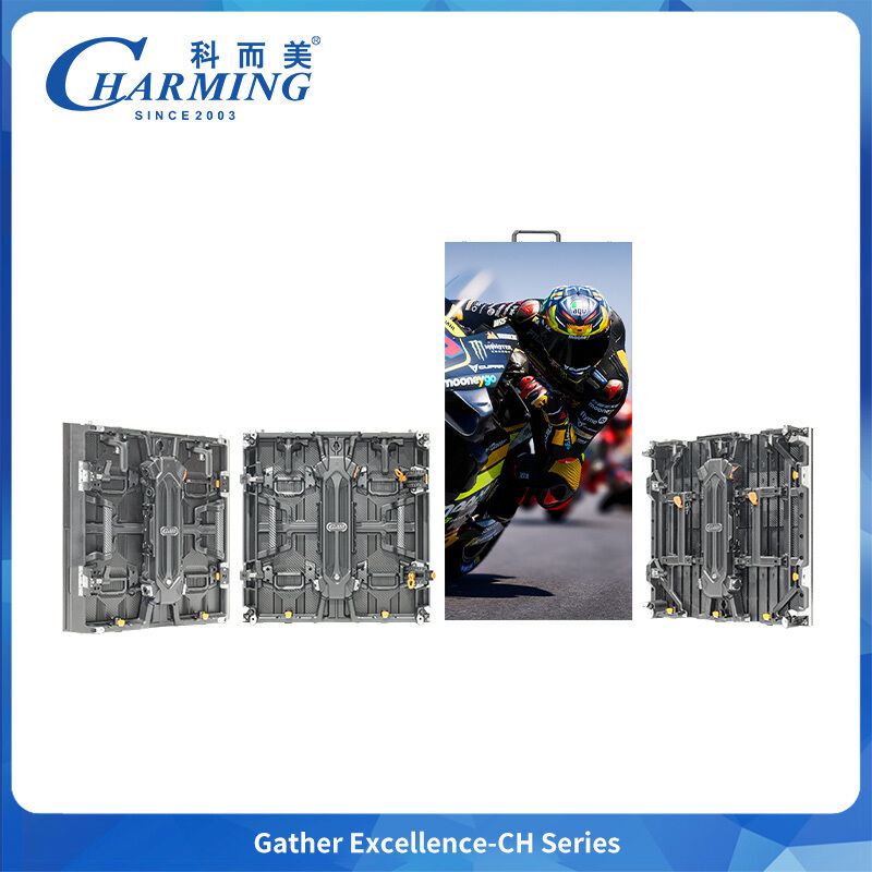 Dinding Video LED Luar Ruangan Layar P3.91 Melengkung 500x500mm dengan Tahan Air IP65 dan Kecerahan 3500nit untuk Penyewaan Profesional