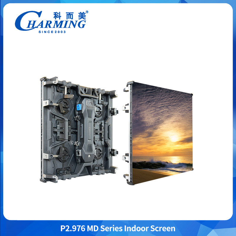 Super Thin Indoor Full Color LED Display Resolusi Tinggi 2.98mm MD Series Screen