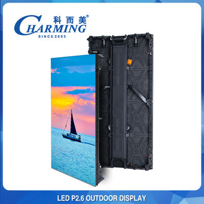 50x50CM Layar Dinding Video Luar Ruangan Besar Untuk Acara Pixel Pith 2.6MM