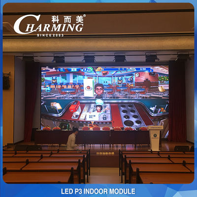 120° Viewing P3 Indoor LED Video Modules High Refresh 3840Hz Ringan