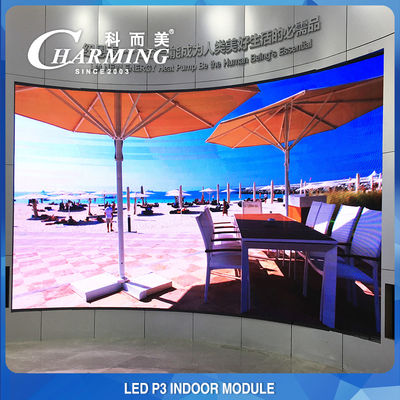 Modul Video LED Dalam Ruangan 3840Hz P3 Refresh Tinggi SMD 2020