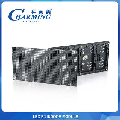 P4 Waterproof Full Color Indoor LED Module Dengan Magnetic Front Mounting Untuk Acara
