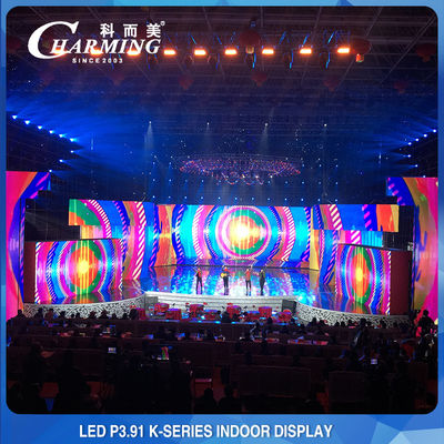 Layar LED Penyewaan Panggung 50/60Hz Tahan Air Pixel Pith 3.91MM