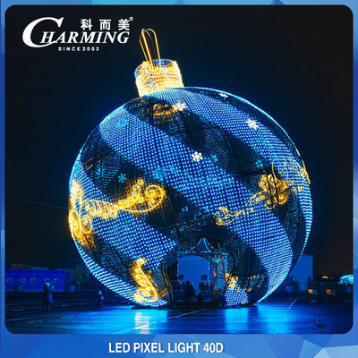 IP67 Building Facade LED Pixel Lights Kontrol DMX SMD3535 Tahan lama