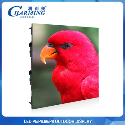 960x960MM Tampilan Layar Dinding Video LED Luar Ruangan 3840Hz Pixel Pith P5MM
