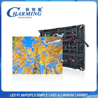 Layar LED Pitch Halus 3840HZ Mulus 250x250mm Anti Tabrakan