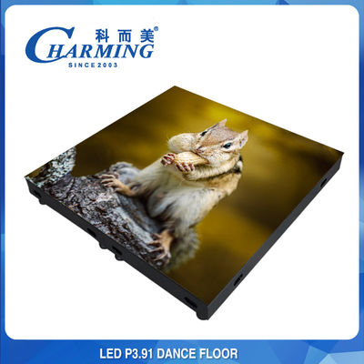 Tahan Air P3.91 Lampu Lantai Disko, Panel Lantai Multiscene Light Up
