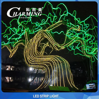 Shearable Indoor RGB LED Strip Light Outdoor Serbaguna Tahan Lama