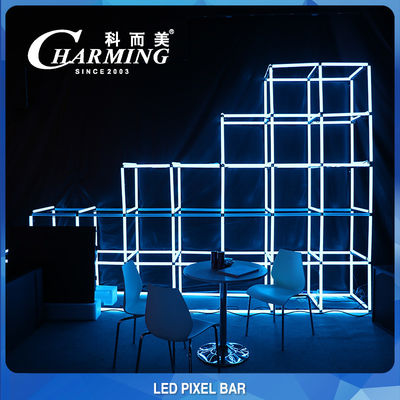 Waterproof Outdoor Pixel Independent Control LED Tube Light Untuk Rental DMX Signal