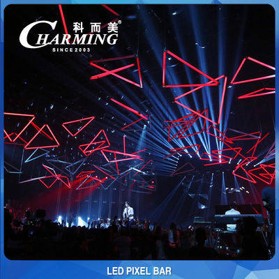 Kontrol Individual 64 Pixel Outdoor LED Tube Light Untuk Disewa