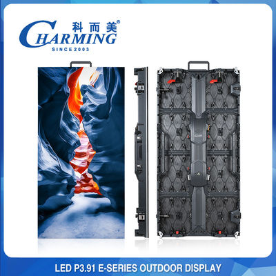 256x128 Layar LED Penyewaan Panggung Tahan Lama, Penyewaan Billboard LED Paduan Aluminium