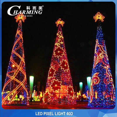 Lampu Piksel LED IP68 Tahan Air Luar Ruangan 1,5W Tahan Aus