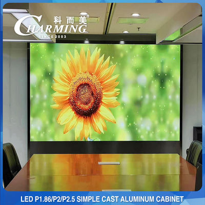 Pixel Pith P1.5MM Layar LED Tetap Dalam Ruangan IP42 Serbaguna
